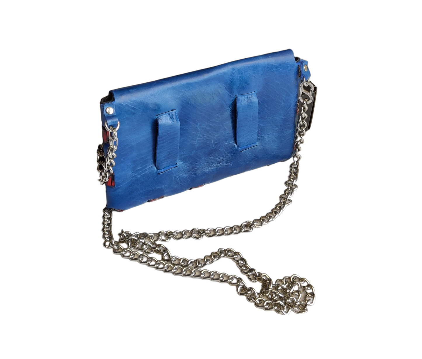 Leather Convertible Crossbody Clutch