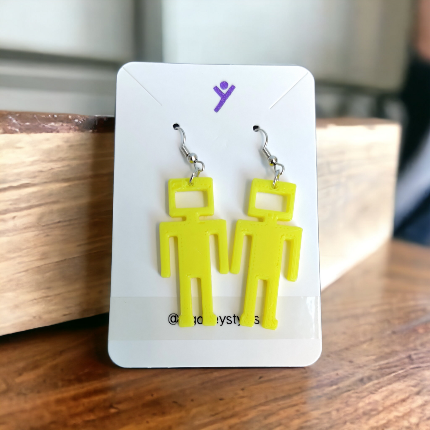 Robomen Earrings