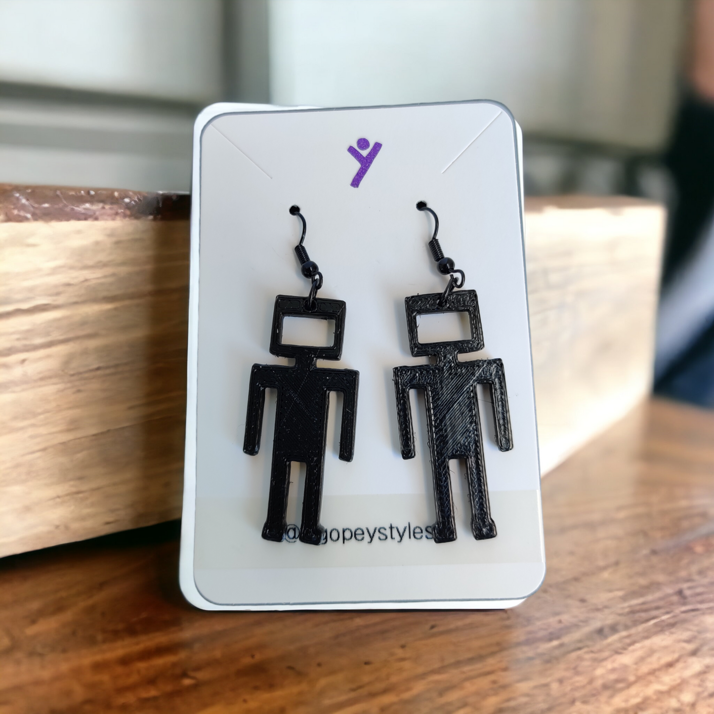 Robomen Earrings