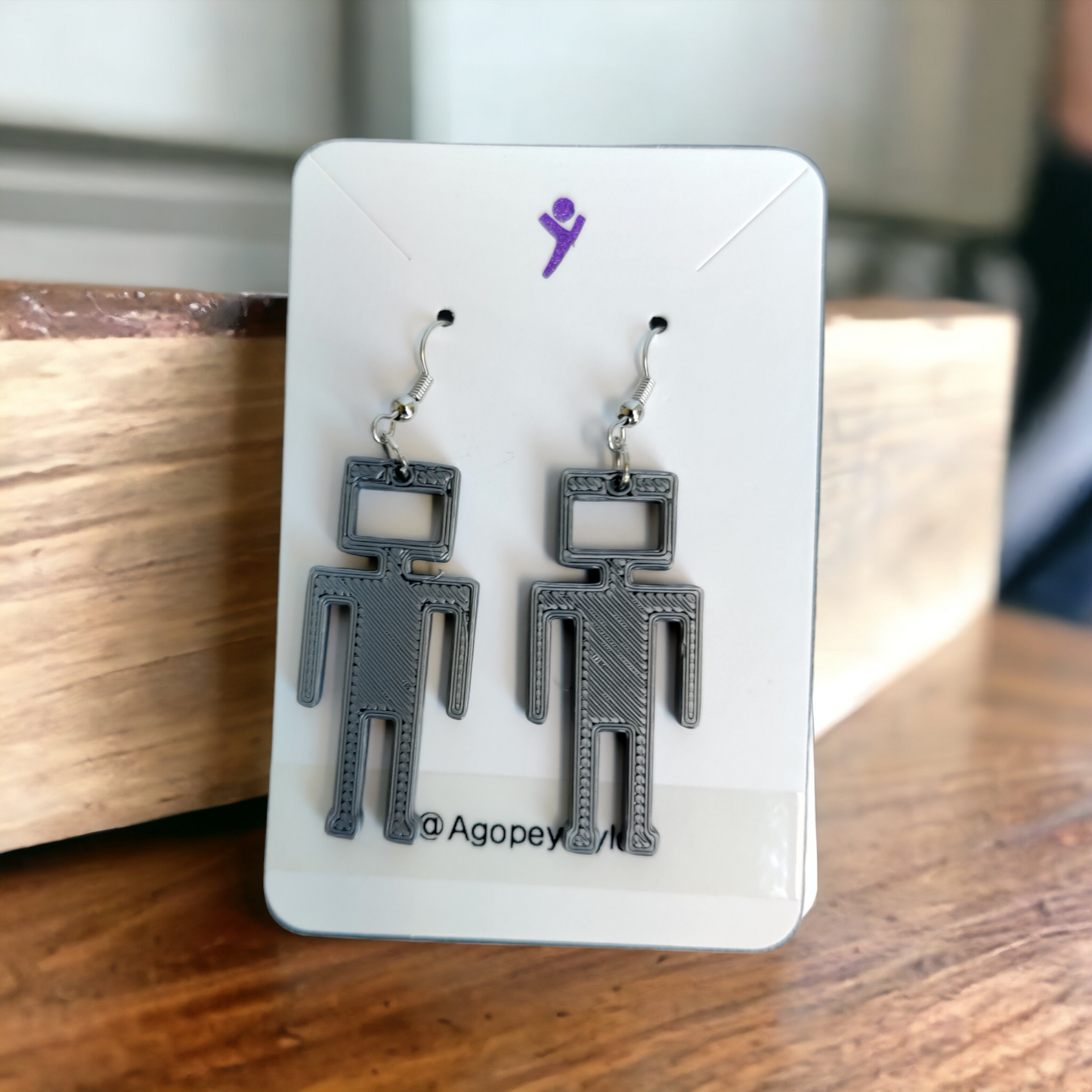 Robomen Earrings